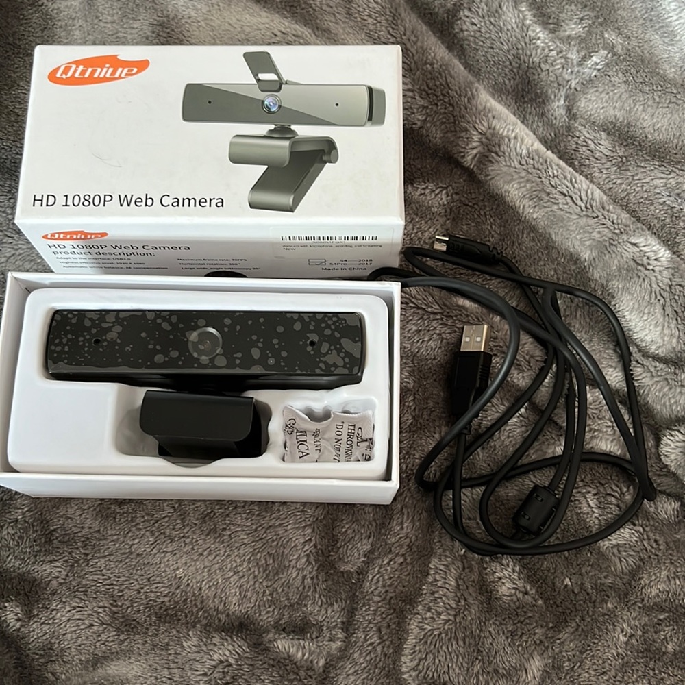 Qtniue 1080P Web Cam